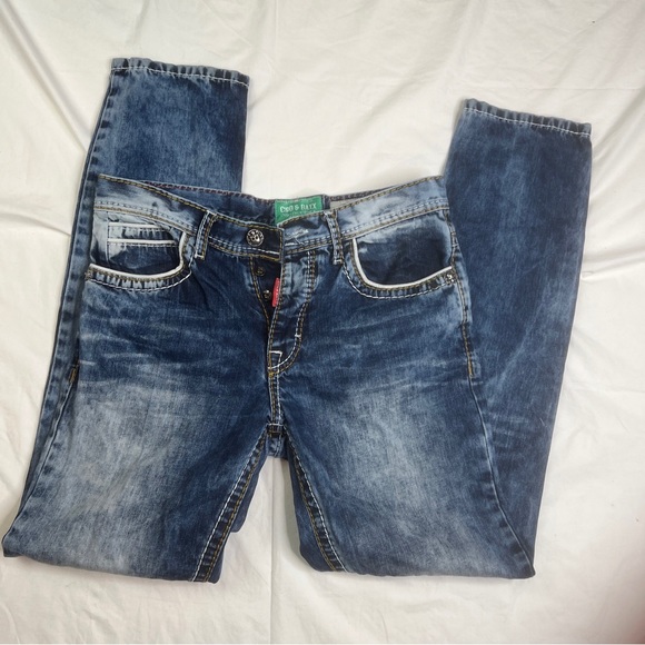 Cipo & Baxx Medium Wash Regular Fit Jeans Mens Size 29x32 A021022